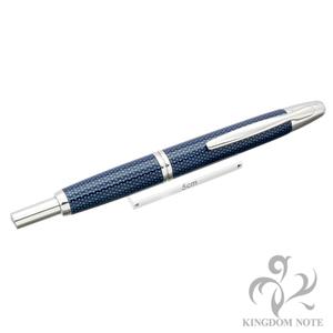 PILOT パイロット 万年筆 キャップレス 絣(かすり) 紺 中字 メイン