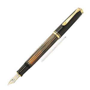 Pelikan ペリカン 万年筆 スーベレーン M400 茶縞 M メイン