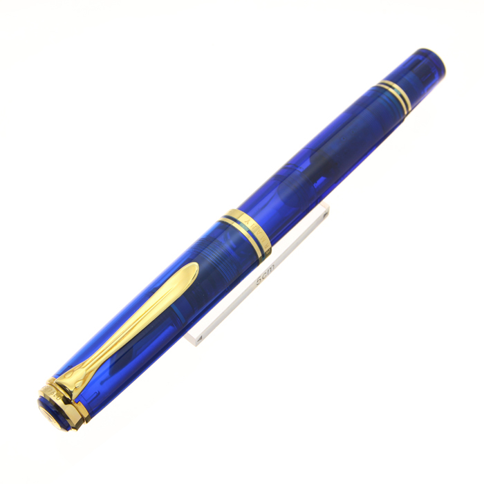 値引き・希少品】ペリカンM800 B万年筆 ペン先 フランスPF刻印 青軸