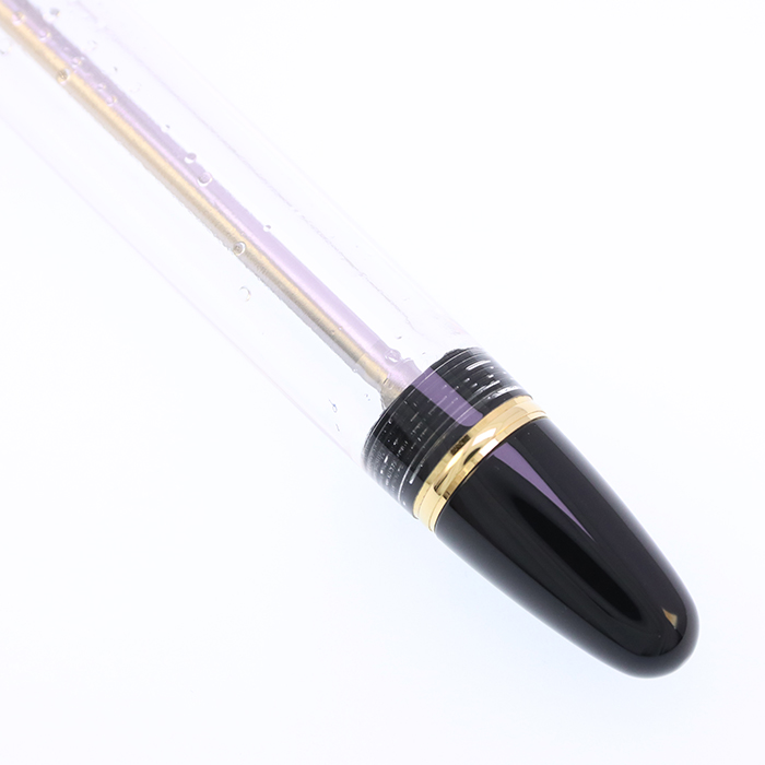中古)PILOT パイロット 万年筆 カスタム823 透明軸 シグネチャー（商品