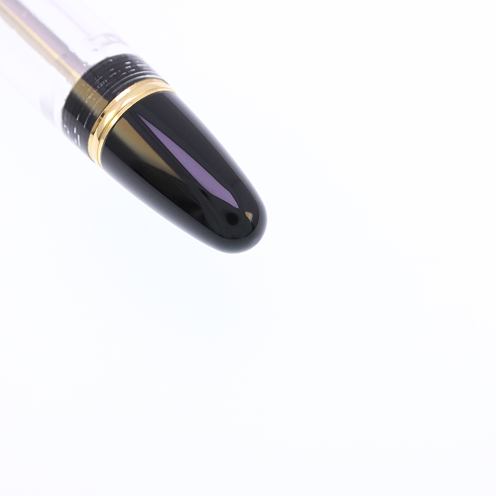 中古)PILOT パイロット 万年筆 カスタム823 透明軸 シグネチャー（商品