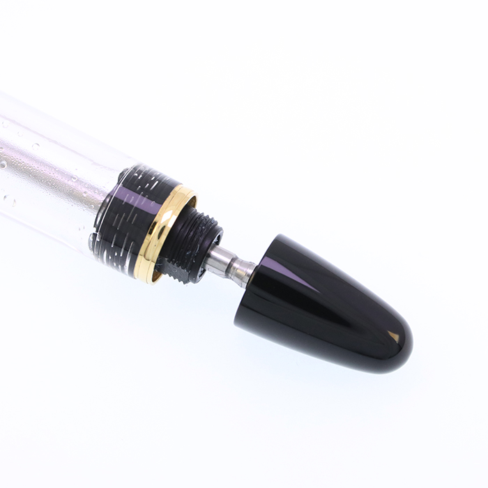 中古)PILOT パイロット 万年筆 カスタム823 透明軸 シグネチャー（商品
