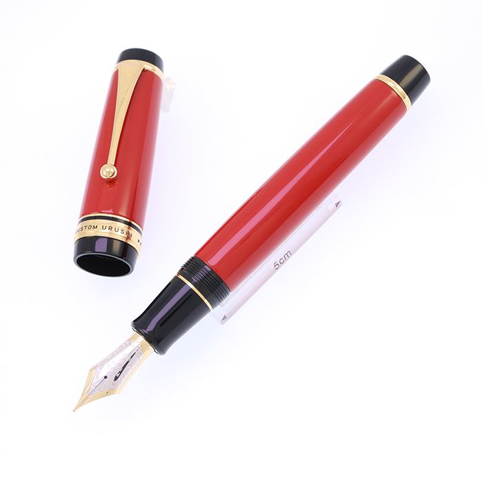 試筆のみボールペン パイロット Pilot カスタム URUSHI 朱 即日出荷OK】PILOT パイロット 万年筆 カスタム URUSHI 朱
