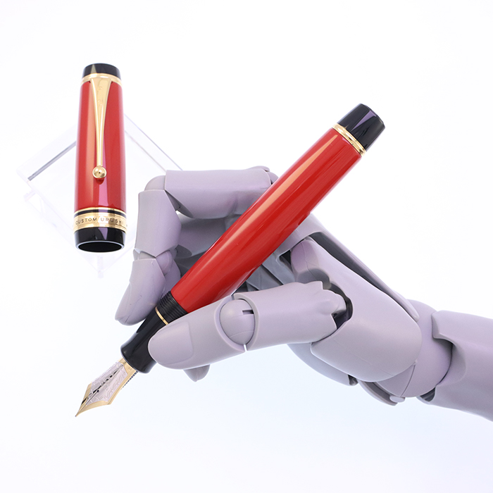【値下げ中】PILOT カスタムurushi ボールペン　朱 新品)PILOT パイロット 万年筆 カスタム URUSHI 朱（商品ID
