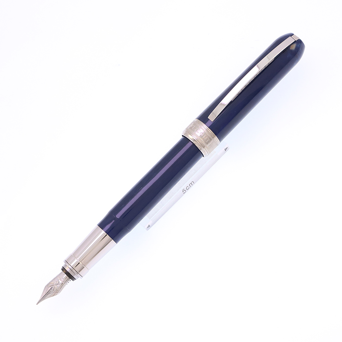 中古)VISCONTI ビスコンティ 万年筆 レンブラント ブルー F（商品ID