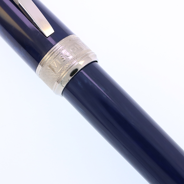 中古)VISCONTI ビスコンティ 万年筆 レンブラント ブルー F（商品ID