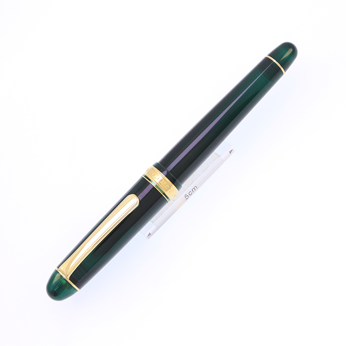 プラチナ万年筆　#3776センチュリー　ローレルグリーン 中古)PLATINUM プラチナ 万年筆 #3776 センチュリー ローレルグリーン