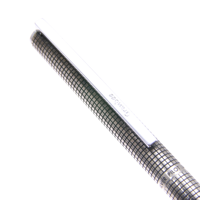 【ラスト1本】PILOTメカニカルペンシル グランディ スターリングシルバー格子 ラスト1本】PILOTメカニカルペンシル グランディ スターリングシルバー