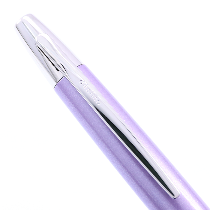 阪急百貨店限定キャップレス万年筆　デシモ　パールパープル　ラメ入り　中字Ｍニブ 詳細ページ | 万年筆 ボールペンなど高級筆記具の販売・買取