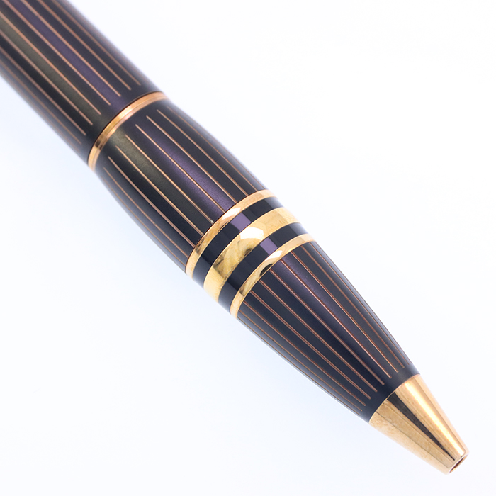 MONTBLANC - モンブラン スターウォーカー レッドゴールドメタル 万年筆 ブラック AU585 ITZS57BRPQ4W MONTBLANC - モンブラン スターウォーカー レッドゴールドメタル