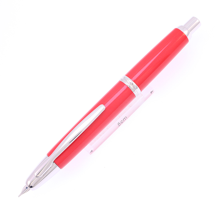 キャップレス万年筆　2022年限定　レッドコーラル 中古)PILOT パイロット 万年筆 2022年限定 キャップレス レッド