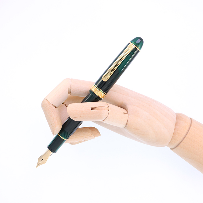 【良好品】 在庫品】プラチナ万年筆 万年筆 センチュリー ローレルグリーン 中字 筆記具