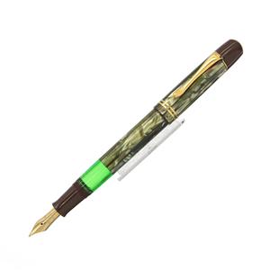 Pelikan ペリカン 万年筆 M101N トータスシェルブラウン M メイン