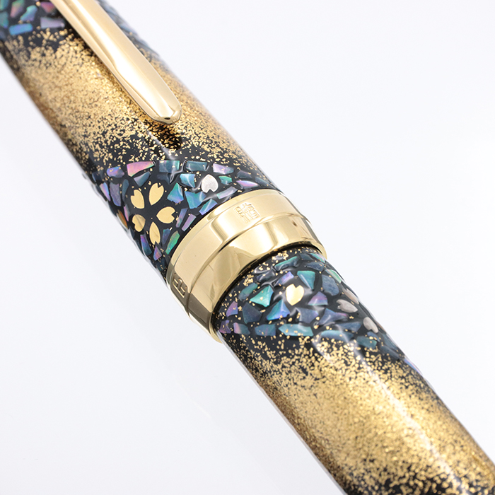 内閣総理大臣贈 特別慰労品 蒔絵 21K金 875 万年筆 SAILOR (セーラー) 万年筆 内閣総理大臣贈 特別慰労品 螺鈿蒔絵