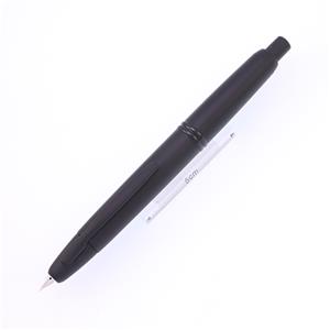 万年筆 キャップレス マットブラック 極細字