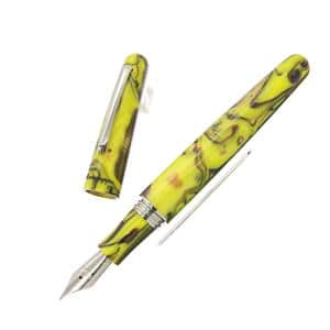 Montegrappa モンテグラッパ 万年筆 エルモ 01 ファンタジーブルームス  アイリスイエロー M メイン
