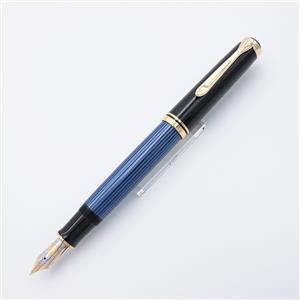 Pelikan ペリカン 万年筆 スーベレーン M800 ブルーストライプ M メイン