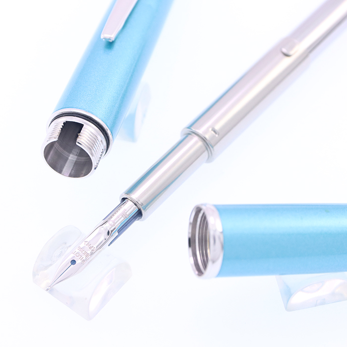 ナガサワ文具センター限定 キャップレス デシモ 布引エメラルド