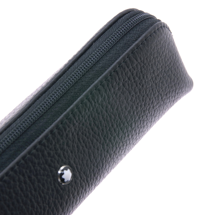 【最後の一点】MONTBLANC（モンブラン）ポーチ マイスターシュテュック クラシック プラチナ仕上げ 万年筆