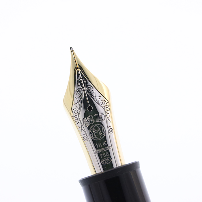 モンブラン マイスターシュテュック149 14K ペン芯・胴軸現行品 中古)MONTBLANC モンブラン 万年筆 マイスターシュテュック #149 18K中