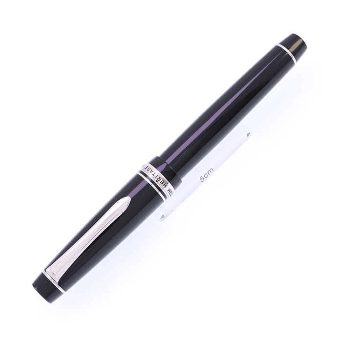 中古)PILOT パイロット 万年筆 カスタム ヘリテイジ912 ブラック