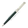 MONTBLANC モンブラン ボールペン ノブレス ラッカー グリーンマーブル/シルバープレート (1990-2000年代)
