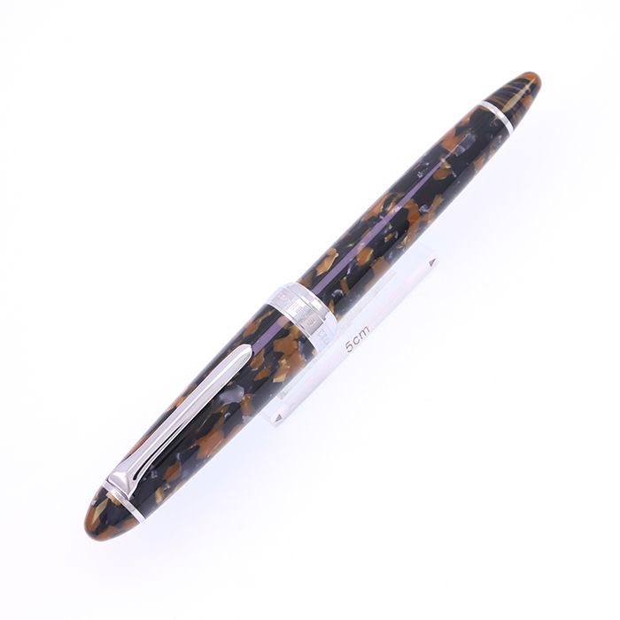 中古)SAILOR セーラー 万年筆 プロフィットスタンダード モザイク 銀