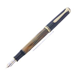Pelikan ペリカン 万年筆 スーベレーン M400 茶縞 F (旧型) メイン