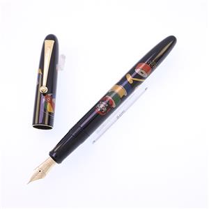 万年筆 ナミキ ニッポンアートコレクション 平蒔絵 おもちゃ だるま落とし 細字