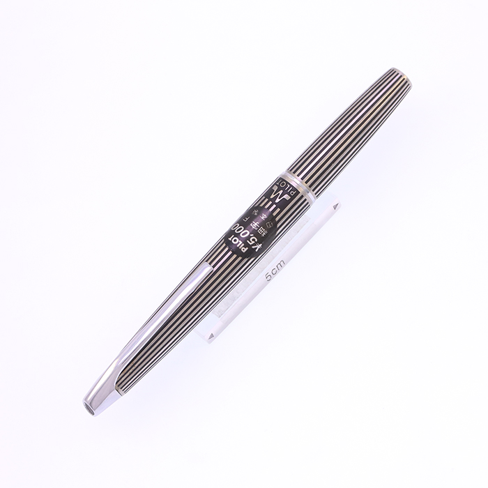PILOT ミュー ストライプ万年筆 廃盤　廃番 中古)PILOT パイロット 万年筆 ミュー ストライプ 細字（商品ID