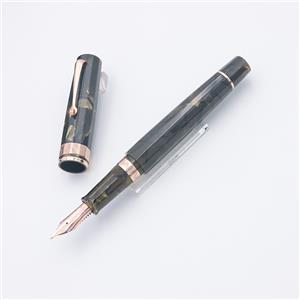 OMAS オマス 万年筆 パラゴン シャフトグリーン ローズゴールドトリム 14K F メイン