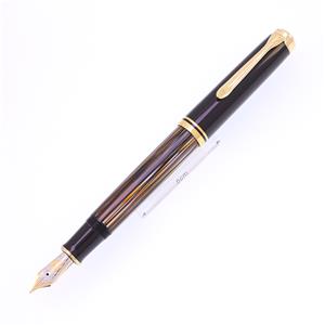 万年筆 スーベレーン M800 茶縞 EF