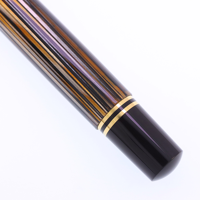 中古)Pelikan ペリカン 万年筆 スーベレーン M800 茶縞 EF（商品ID