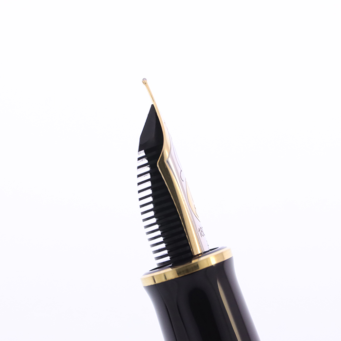 中古)Pelikan ペリカン 万年筆 スーベレーン M800 茶縞 EF（商品ID