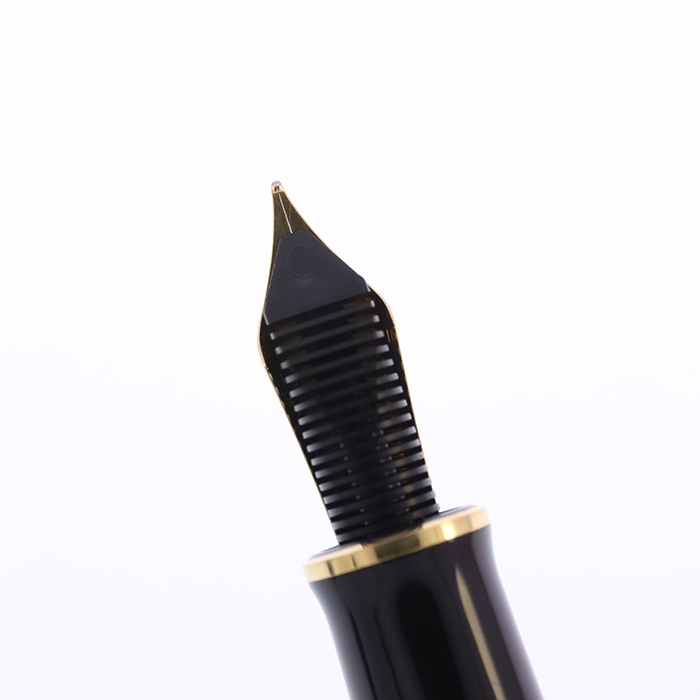 中古)Pelikan ペリカン 万年筆 スーベレーン M800 茶縞 EF（商品ID