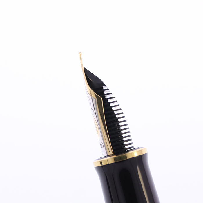 中古)Pelikan ペリカン 万年筆 スーベレーン M800 茶縞 EF（商品ID