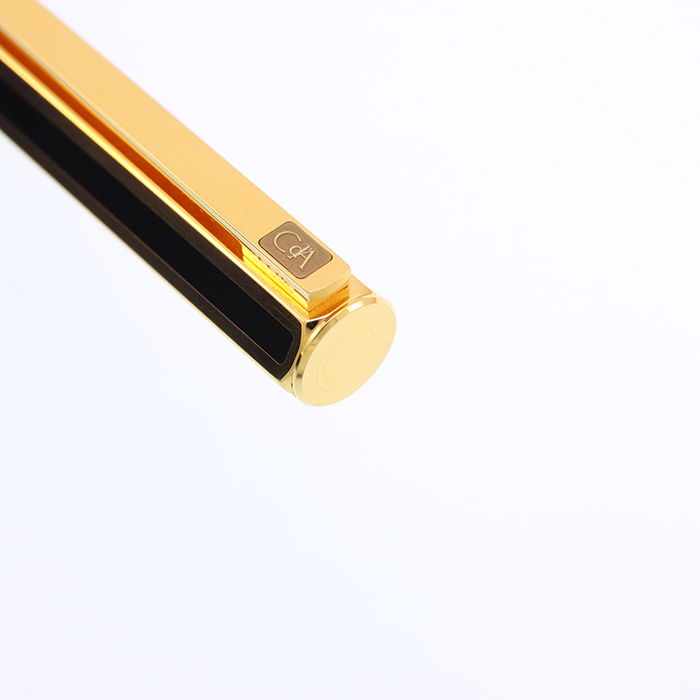 中古)CARAN d'ACHE カランダッシュ ローラーボール ヘクサゴナル