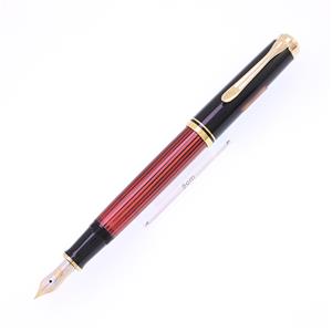 万年筆 スーベレーン M400 レッドストライプ EF [ネーム刻印]
