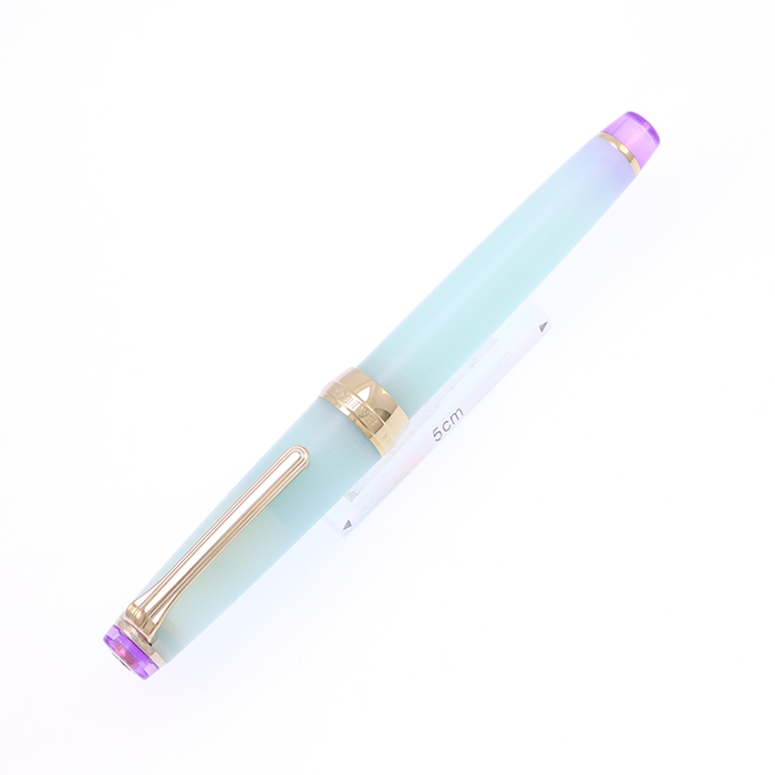 中古)SAILOR セーラー 万年筆 SHIKIORI 四季織 雨音 春雨 中細字（商品