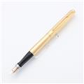 PARKER パーカー 万年筆 #75 インシグニア 14KGF フラットトップ 0メモリ F
