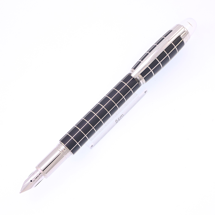モンブラン スターウォーカー メタルラバー 万年筆 外装のみ 中古)MONTBLANC モンブラン 万年筆 スターウォーカー メタルラバー M