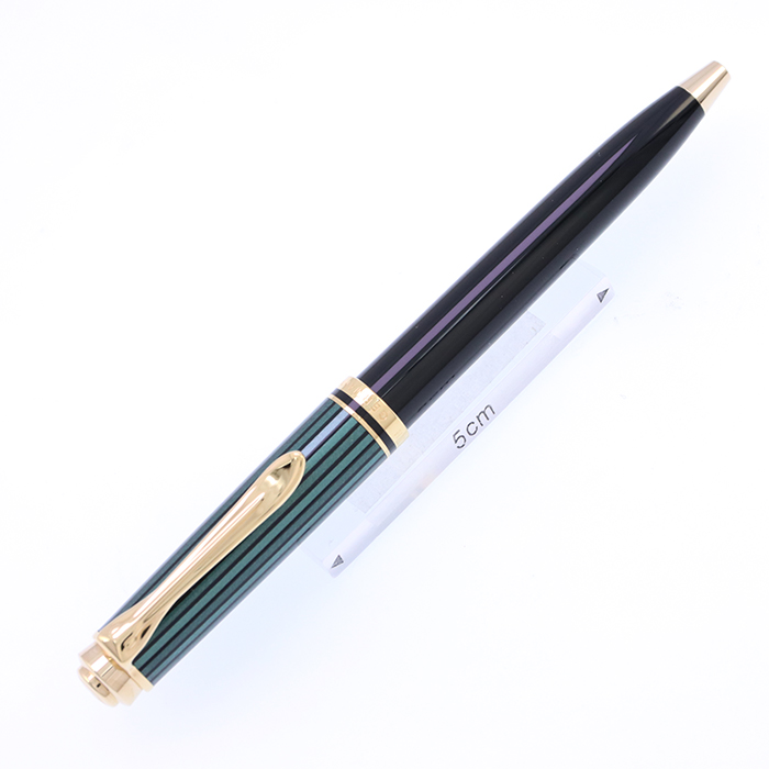 PELIKAN SOUVERAN K300 Green-stripe ボールペン