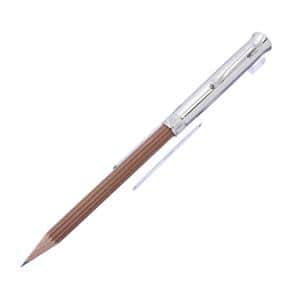 GRAF VON FABER-CASTELL グラフフォンファーバーカステル エクステンダー パーフェクトペンシル プラチナコーティング ブラウン メイン