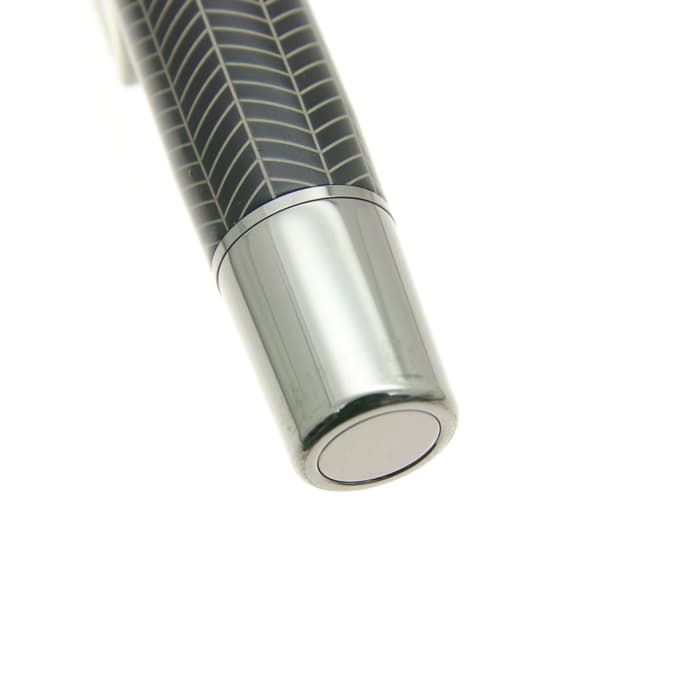 パーカー　PARKER　デュオフォールド　プレステージ　ブラックシュブロンCT デュオフォールド 万年筆 名入れ パーカー クラシック ブラックCT