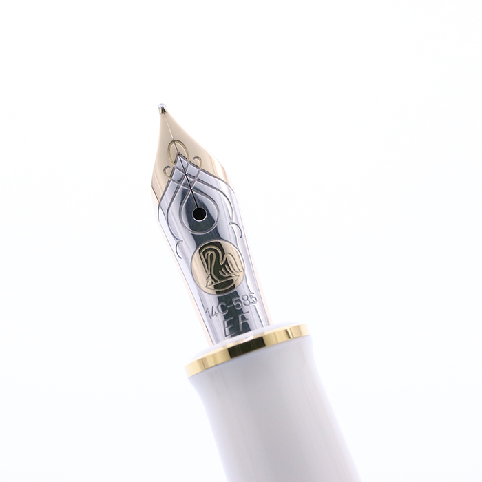 ペリカン 万年筆 スーベレーン M600 バイオレットホワイト EF