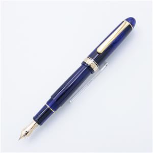 PLATINUM プラチナ 万年筆 #3776 センチュリー シャルトルブルー PNB-10000 極細字 メイン