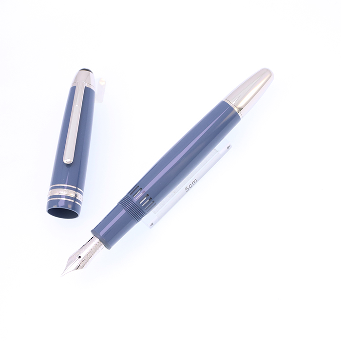 中古)MONTBLANC モンブラン 万年筆 マイスターシュテュック グレイ