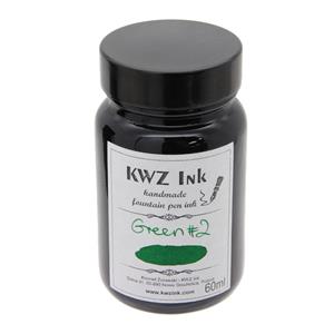 KWZ Ink カヴゼットインク ボトルインク カヴゼットインク(KWZInk) グリーン#2 60ml メイン