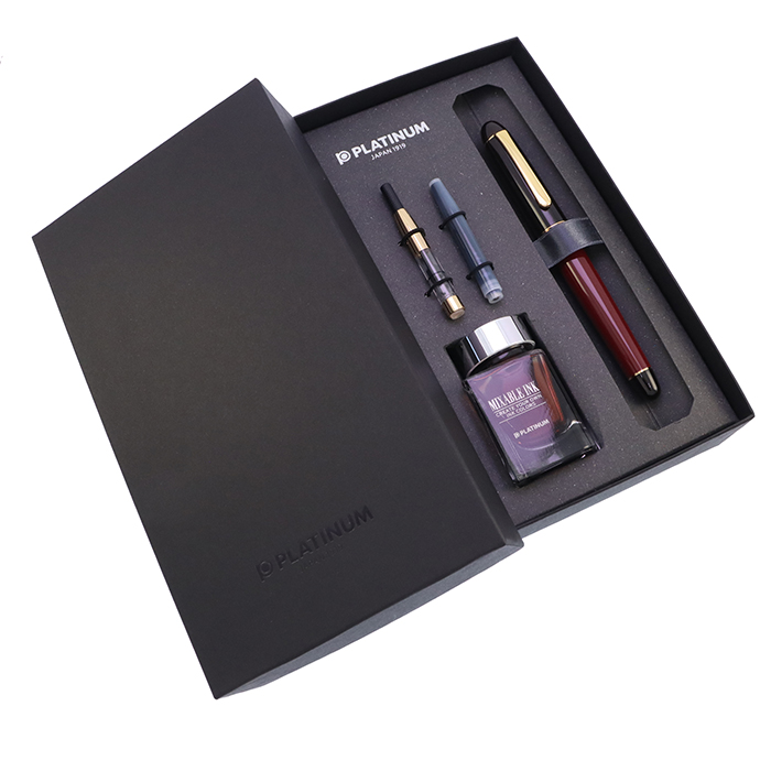 新品)PLATINUM プラチナ 万年筆 #3776 センチュリー マイ