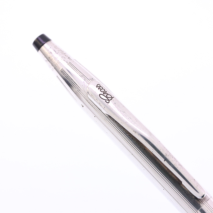 CROSS Sterling silver スターリングシルバー ボールペン 中古)CROSS クロス ボールペン クラシックセンチュリー スターリング